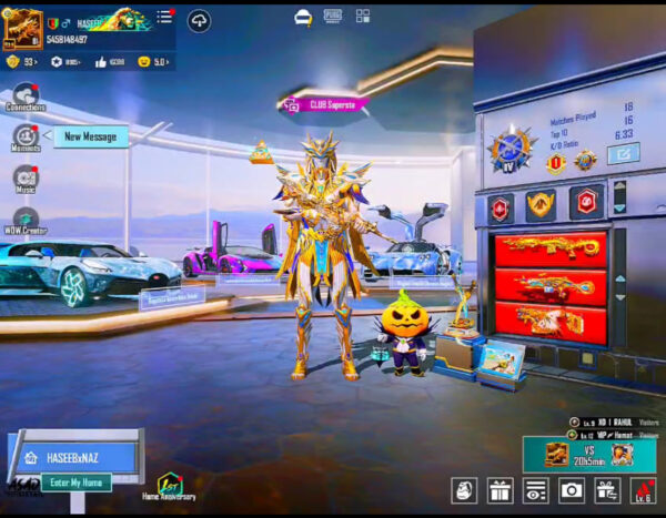 "PUBG TOP ULTIMATE ACCOUNT | 12X X-SUITS | 40M Mythic POP | 672 Mythics | 126 Gun Labs | Premium Collection"