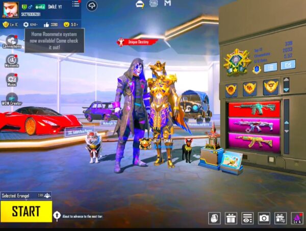 PUBG Mobile Account | 54 Mythic Titles | 30 Gun Labs | SSC Tuatara Rose (Phantom) | Ultimate Bloodstained Set | Maxed M416 TechnoCore | Mythic Lobby | Level 68
