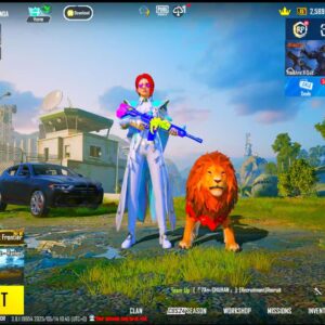 MYTHIC SPORTS CAR | 30x Gun Labs | Silvanus X Suit Lvl 4 | Redline Dodge | Glacier AKM + M416 | 9x Kill Msg | 90/300 Mythics | High-End Inventory 🔥