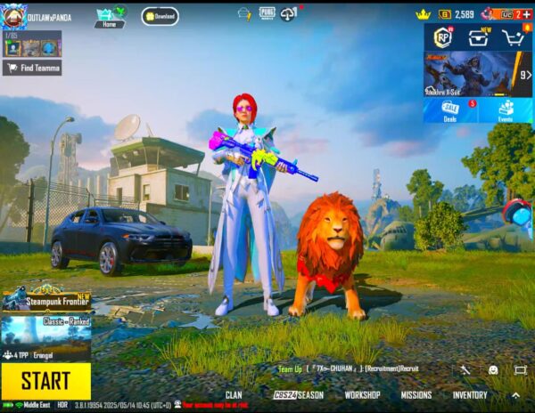 MYTHIC SPORTS CAR | 30x Gun Labs | Silvanus X Suit Lvl 4 | Redline Dodge | Glacier AKM + M416 | 9x Kill Msg | 90/300 Mythics | High-End Inventory 🔥