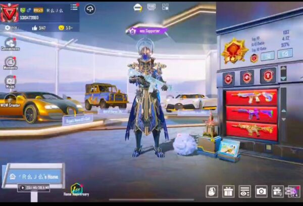 115 Mythic Fashion | Poseidon X-Suit 4⭐ | 36 Gun Labs | Bugatti x2 | 851K Popularity | Glacier + Joker Sets 🔥