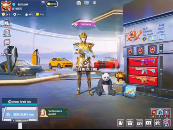 97 Mythics | Pharaoh X-Suit 5⭐ | 41 Gun Labs | Koenigsegg + Dodge x3 | Glacier M416 MAX | 701K Pop | Loaded🔥